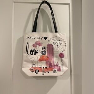 Mary Kay Heart Love Amour Amor Tote Zippered Shoulder Bag